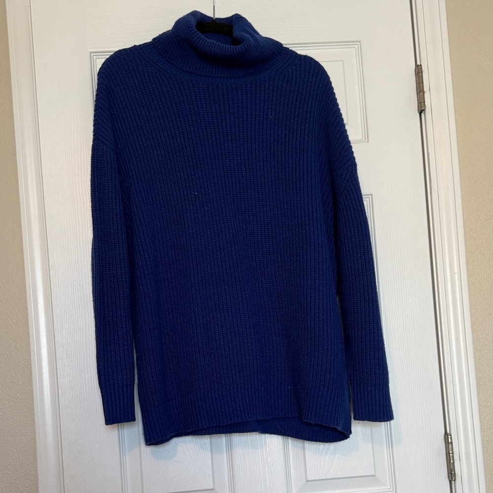 Michael Kors Royal Blue Turtleneck Sweater